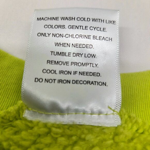 Grinch Fuzzy Fleece Sweater Womens XXL Christmas Sherpa Sweatshirt Pullover 1X - Picture 5 of 7